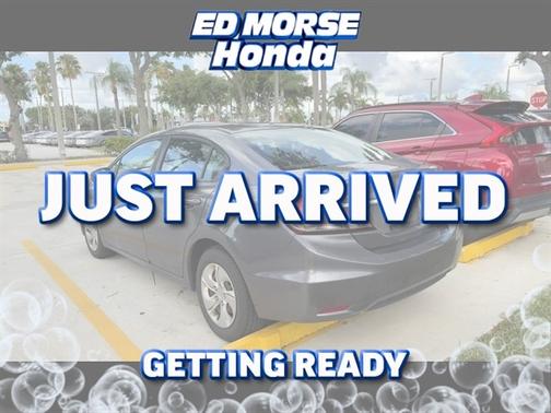 Gray 2015 Honda Civic LX