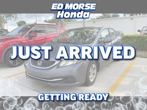 Gray 2015 Honda Civic LX