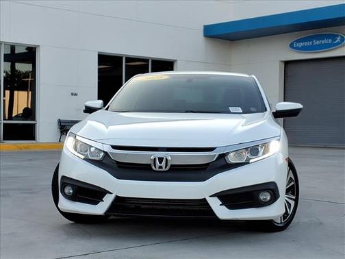 White Orchid Pearl 2016 Honda Civic EX-T