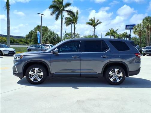 Modern Steel Metallic 2025 Honda Pilot EX-L