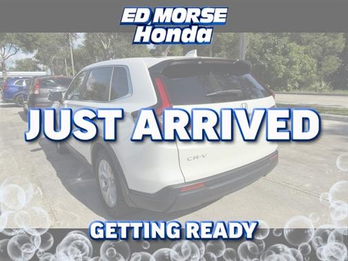 Platinum White Pearl 2024 Honda CR-V EX 2WD
