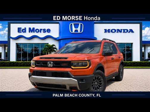 Sunset Orange 2026 Honda Passport AWD TrailSport