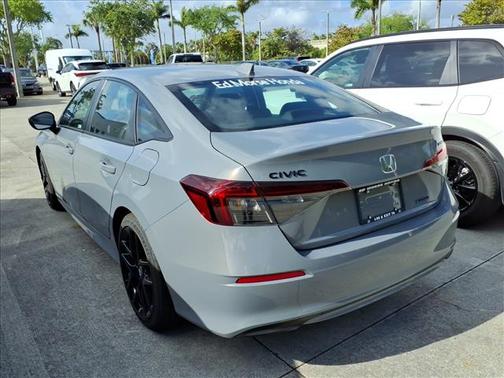 Urban Gray Pearl 2026 Honda Civic Hybrid Sport