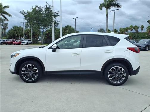 Crystal White Pearl Mica 2016 Mazda CX-5 Grand Touring