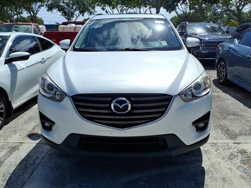 Crystal White Pearl Mica 2016 Mazda CX-5 Grand Touring