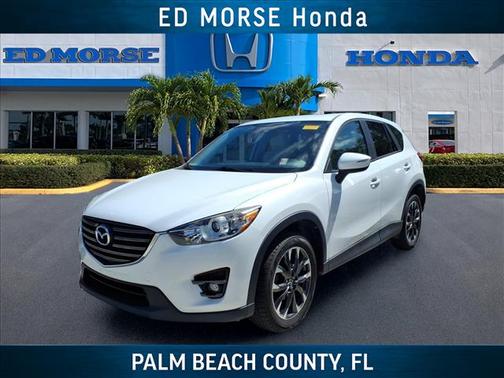 Crystal White Pearl Mica 2016 Mazda CX-5 Grand Touring