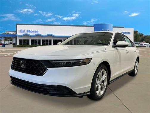 Platinum White Pearl 2026 Honda Accord LX 1.5T