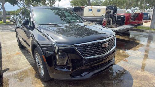 Stellar Black Metallic 2024 Cadillac XT4 Premium Luxury