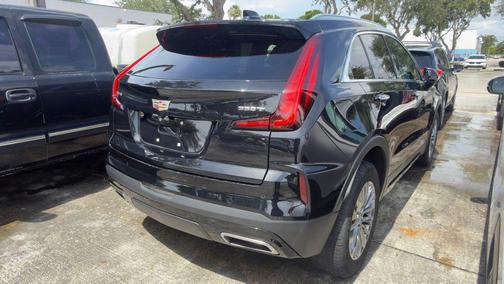 Stellar Black Metallic 2024 Cadillac XT4 Premium Luxury