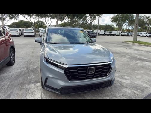 Gray 2024 Honda CR-V EX 2WD