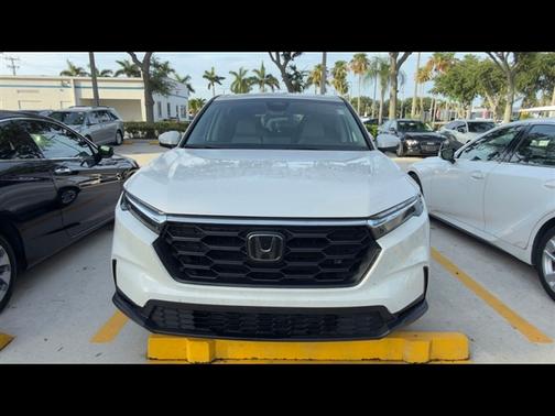 Platinum White Pearl 2025 Honda CR-V LX 2WD