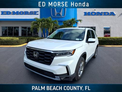 Platinum White Pearl 2025 Honda Pilot EX-L