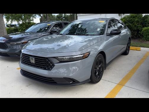 Gray 2025 Honda Accord SE