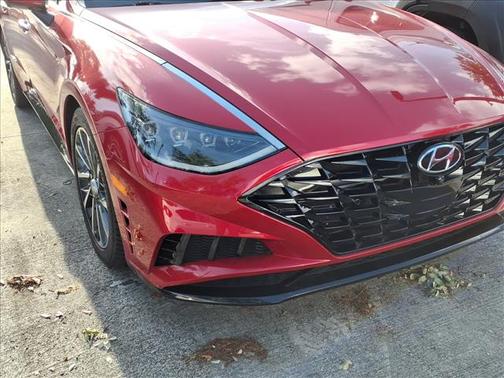Calypso Red 2020 Hyundai SONATA Limited