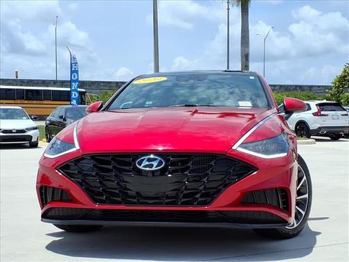 Calypso Red 2020 Hyundai SONATA Limited