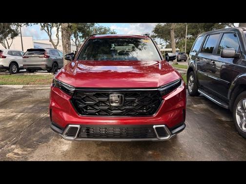 Radiant Red Metallic 2026 Honda CR-V Hybrid Sport Touring AWD