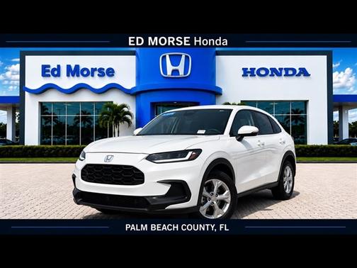 Platinum White Pearl 2024 Honda HR-V LX