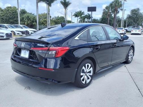 Crystal Black Pearl 2022 Honda Civic LX