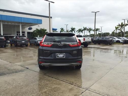 Gray 2019 Honda CR-V EX-L