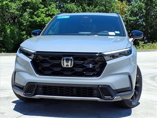Gray 2025 Honda CR-V Hybrid Sport FWD