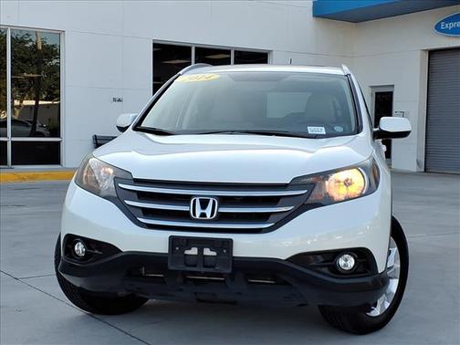White Diamond Pearl 2014 Honda CR-V EX-L