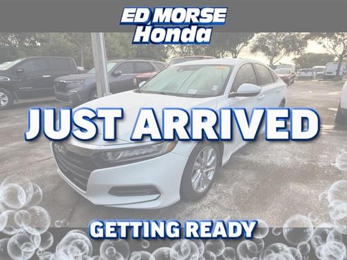 Platinum White Pearl 2020 Honda Accord LX 1.5T