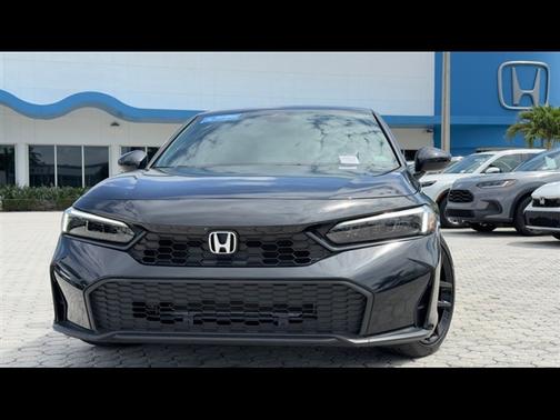 Platinum White Pearl 2025 Honda Civic Sport