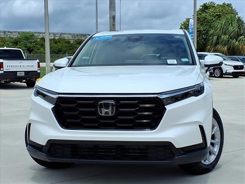 Platinum White Pearl 2023 Honda CR-V EX