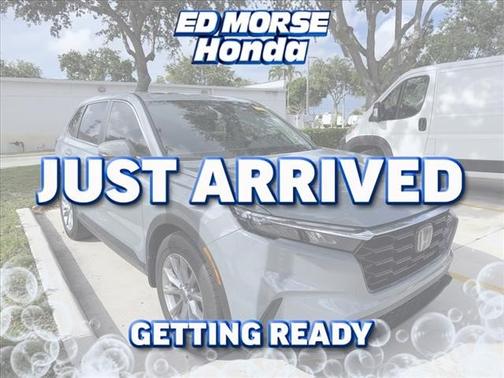 Gray 2025 Honda CR-V EX-L 2WD