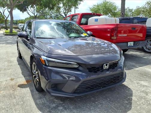 Purple 2023 Honda Civic EX-L