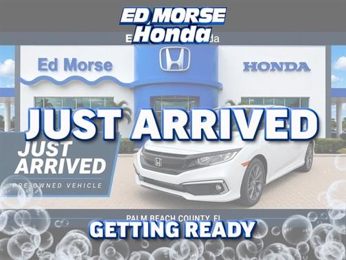 Platinum White Pearl 2021 Honda Civic EX
