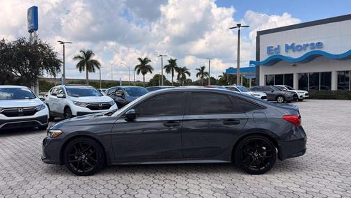 Gray 2024 Honda Civic Sport