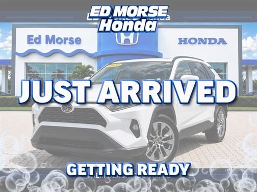Super White 2019 Toyota RAV4 XLE Premium