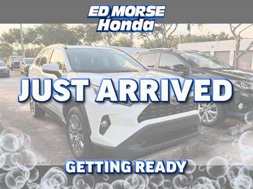 Super White 2019 Toyota RAV4 XLE Premium