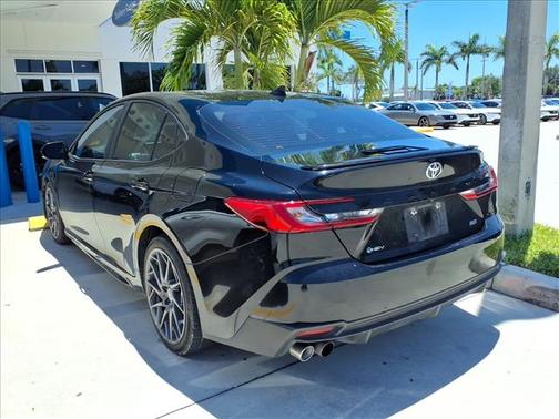 Midnight Black Metallic 2025 Toyota Camry SE