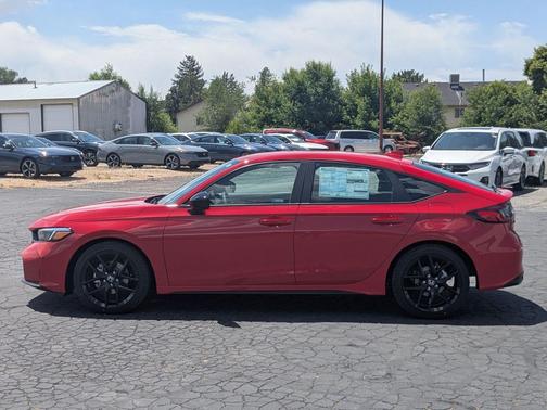 Rallye Red 2026 Honda Civic Sport