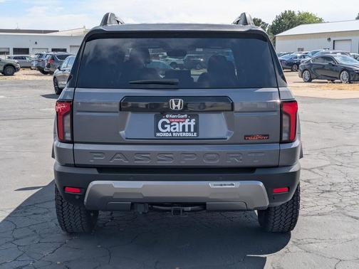 Modern Steel Metallic 2026 Honda Passport AWD TrailSport Elite
