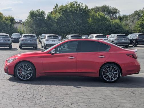Dynamic Sunstone Red 2021 INFINITI Q50 3.0t RED SPORT 400