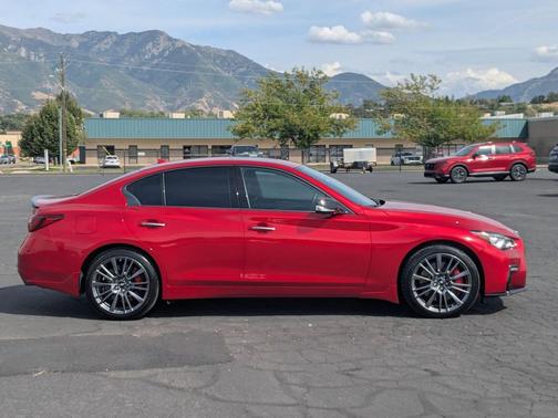 Dynamic Sunstone Red 2021 INFINITI Q50 3.0t RED SPORT 400