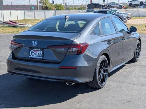 Meteorite Gray Metallic 2026 Honda Civic Sport