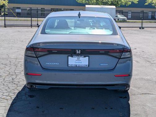 Gray 2025 Honda Accord Hybrid EX-L