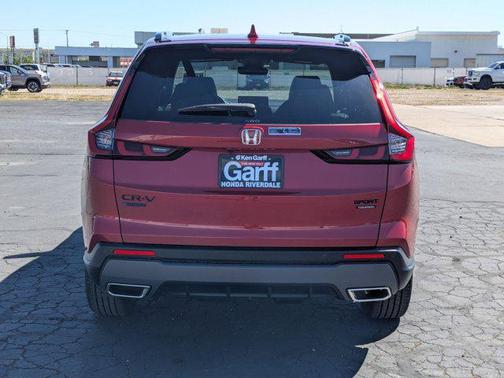 Radiant Red Metallic 2026 Honda CR-V Hybrid Sport Touring AWD