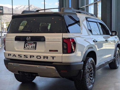 Platinum White Pearl 2026 Honda Passport AWD TrailSport