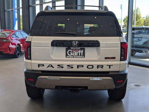 Platinum White Pearl 2026 Honda Passport AWD TrailSport