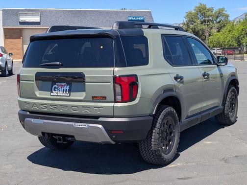 Ash Green Metallic 2026 Honda Passport AWD TrailSport Elite Blackout