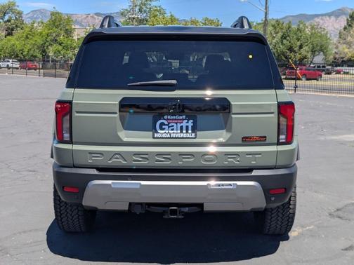 Ash Green Metallic 2026 Honda Passport AWD TrailSport Elite Blackout