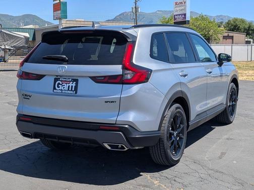Solar Silver Metallic 2026 Honda CR-V Hybrid Sport-L AWD