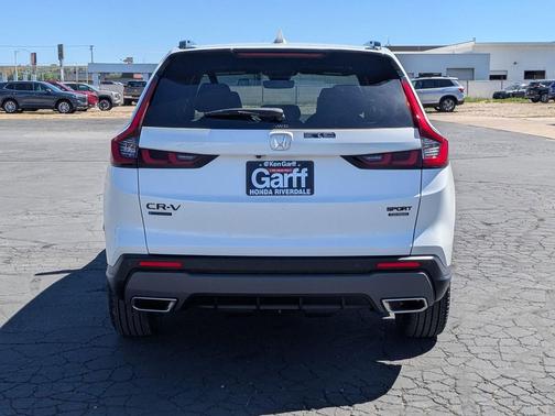 Platinum White Pearl 2026 Honda CR-V Hybrid Sport Touring AWD