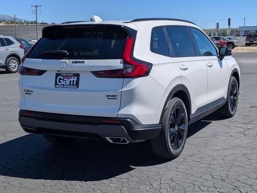Platinum White Pearl 2026 Honda CR-V Hybrid Sport Touring AWD