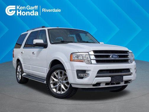 White 2017 Ford Expedition Limited